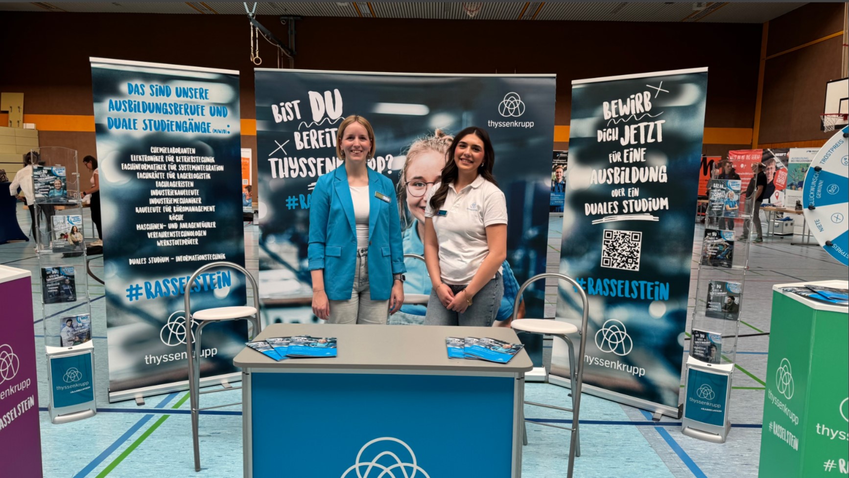 Berufsmesse an der IGS Remagen